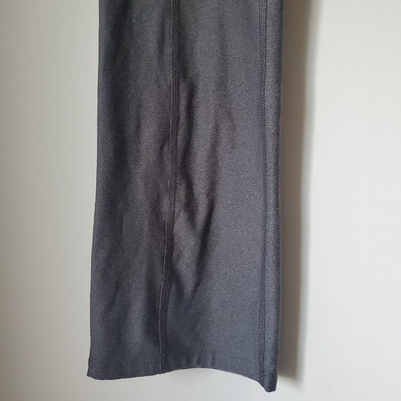 CHAMPION Women's Workout Pants Long Grey & Black Waistband Athleisurewear MEDIUM - Picture 3 of 8
